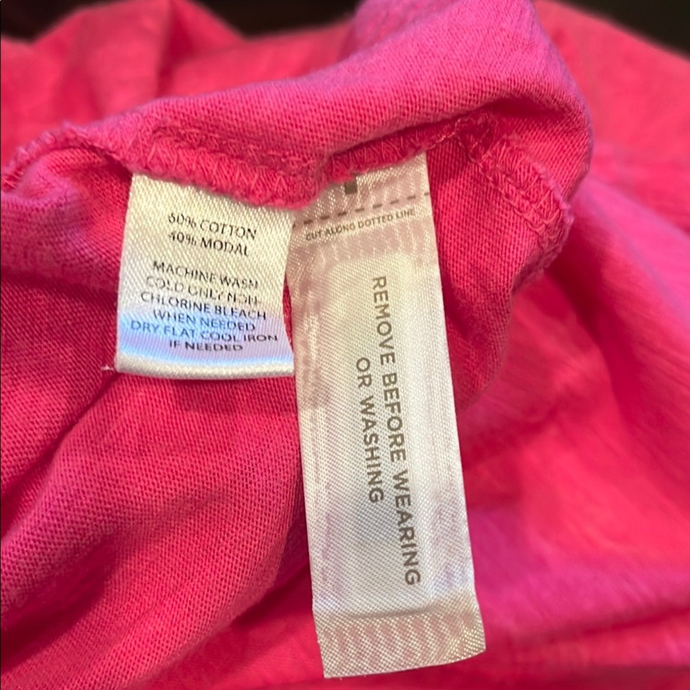 LOFT Pink Ruffle Midi Dress - Picture 5 of 5
